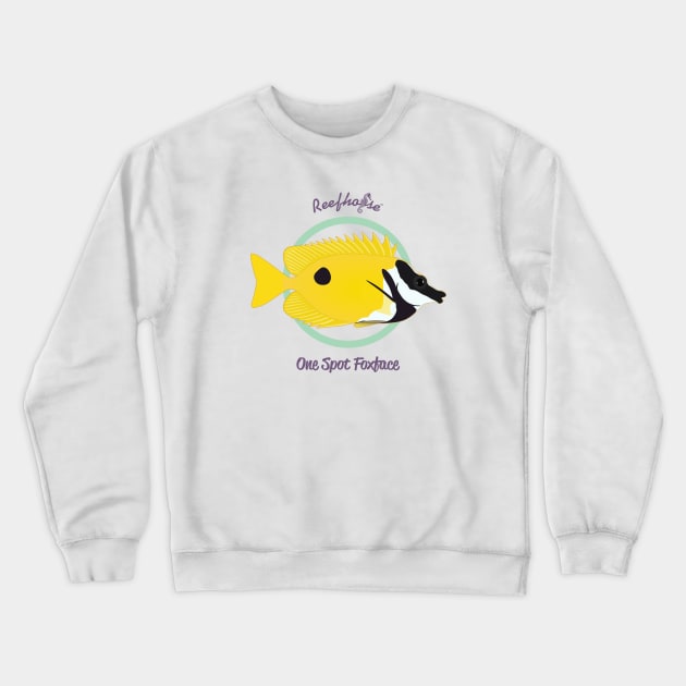 One Spot Foxface Crewneck Sweatshirt by Reefhorse